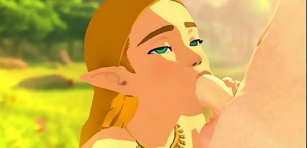  Zelda gives Blowjob in BOTW